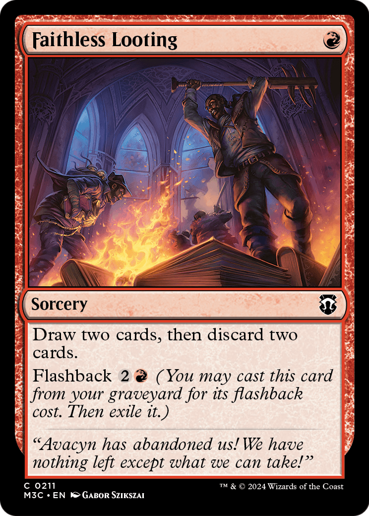 Faithless Looting (M3C) #211 [EN/N]
