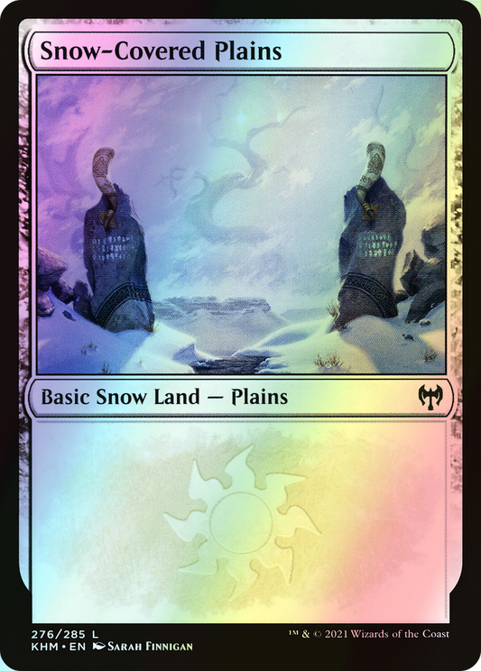Snow-Covered Plains (KHM) #276 [EN/F] s/o