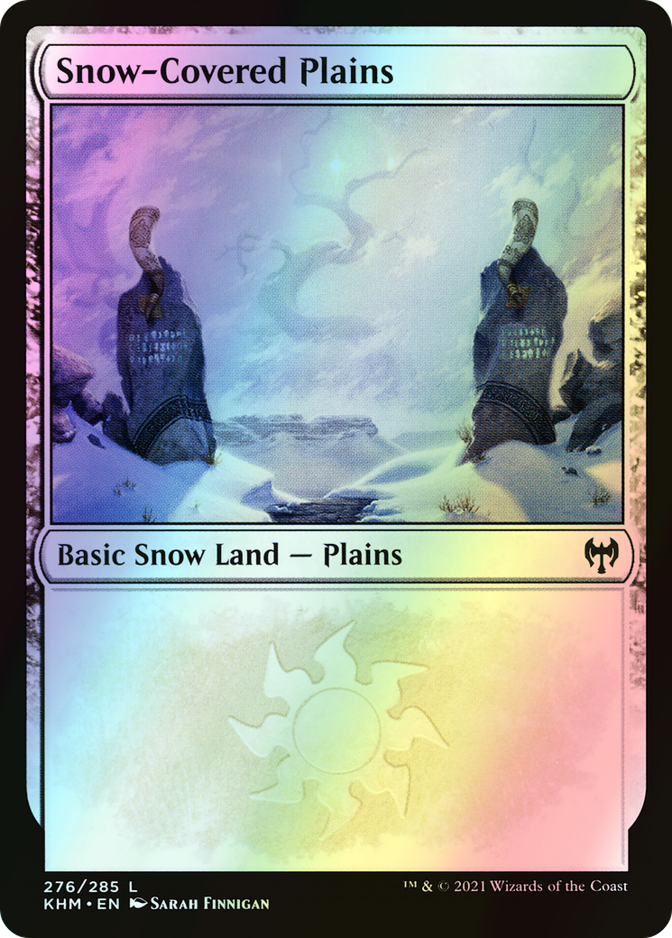 Snow-Covered Plains (KHM) #276 [EN/F] s/o