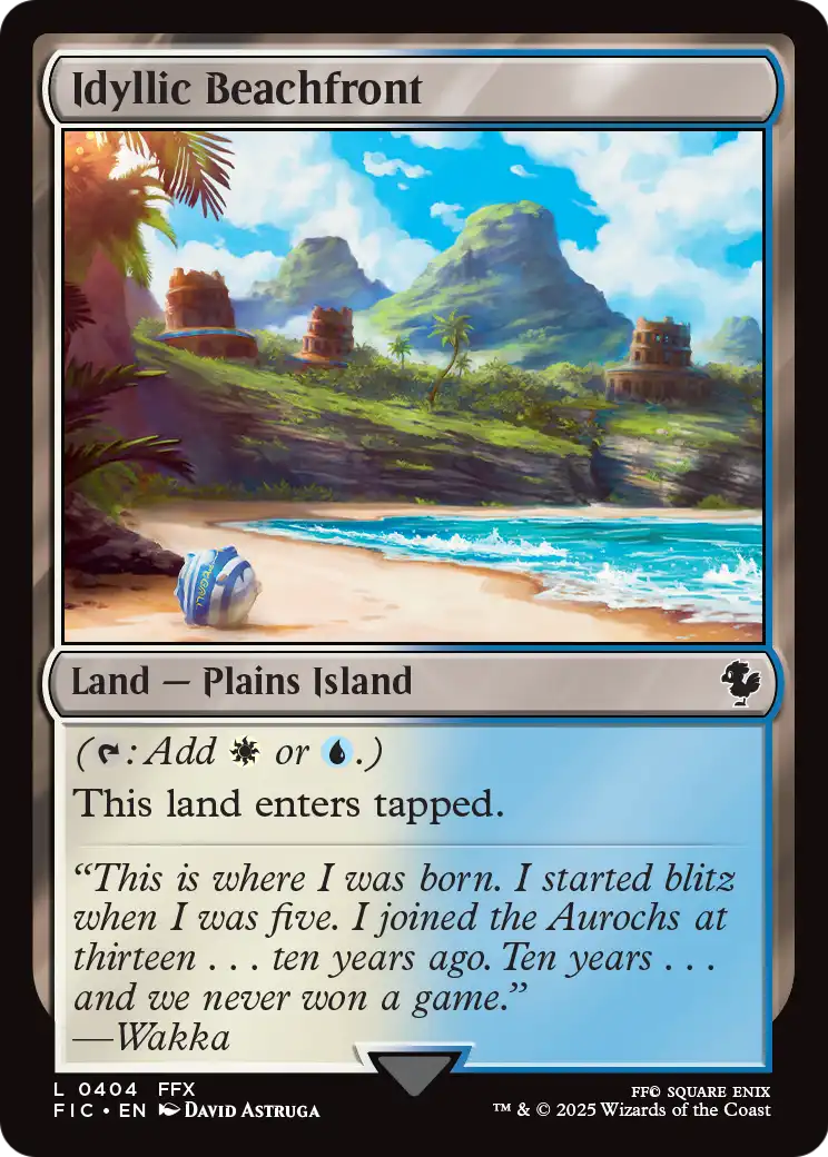 Idyllic Beachfront (FIC) #404 [EN/N]