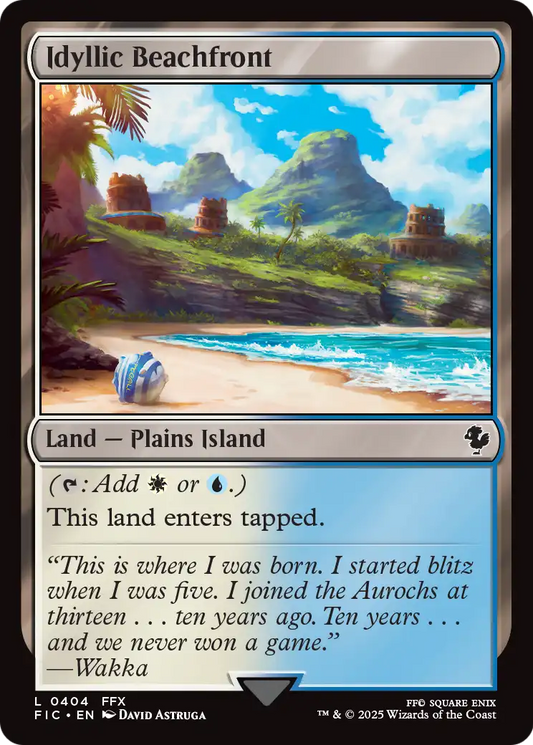 Idyllic Beachfront (FIC) #404 [EN/N]