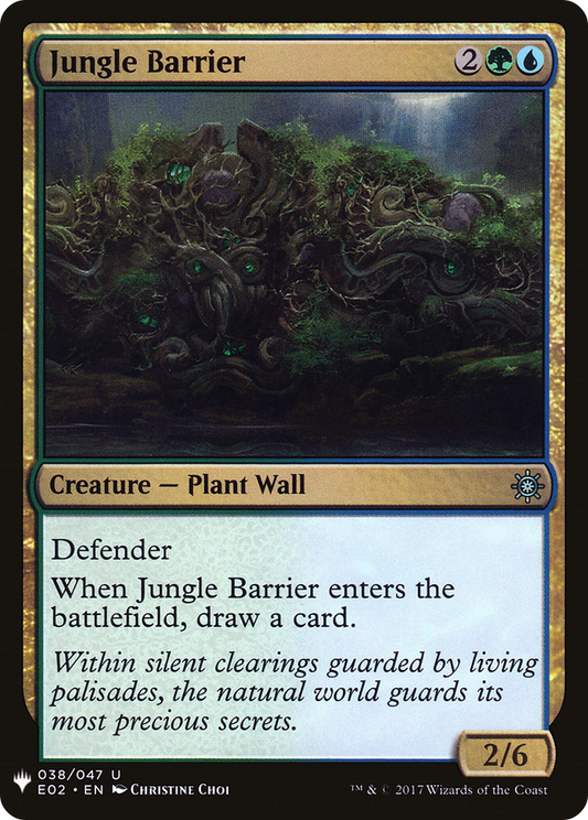 Jungle Barrier (PLST) #E02-38 [EN/N]