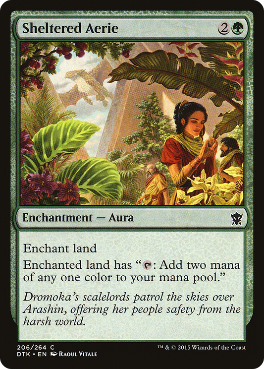 Sheltered Aerie (DTK) #206 [EN/N] s/o