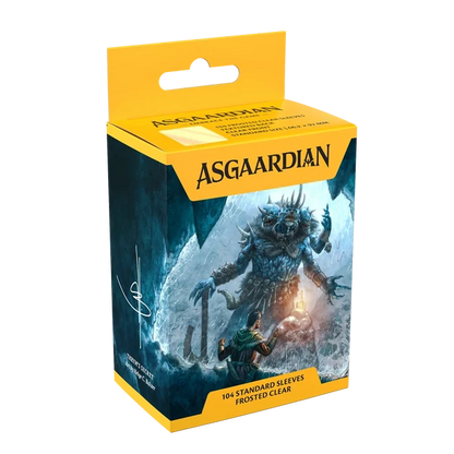 Asgaardian Frosted Clear Standard Sleeve