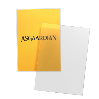 Asgaardian Frosted Clear Standard Sleeve