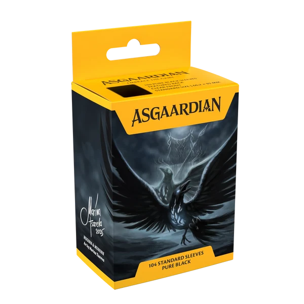 Asgaardian Pure Black Standard Sleeve
