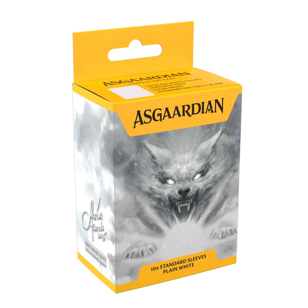 Asgaardian Plain White Standard Sleeve