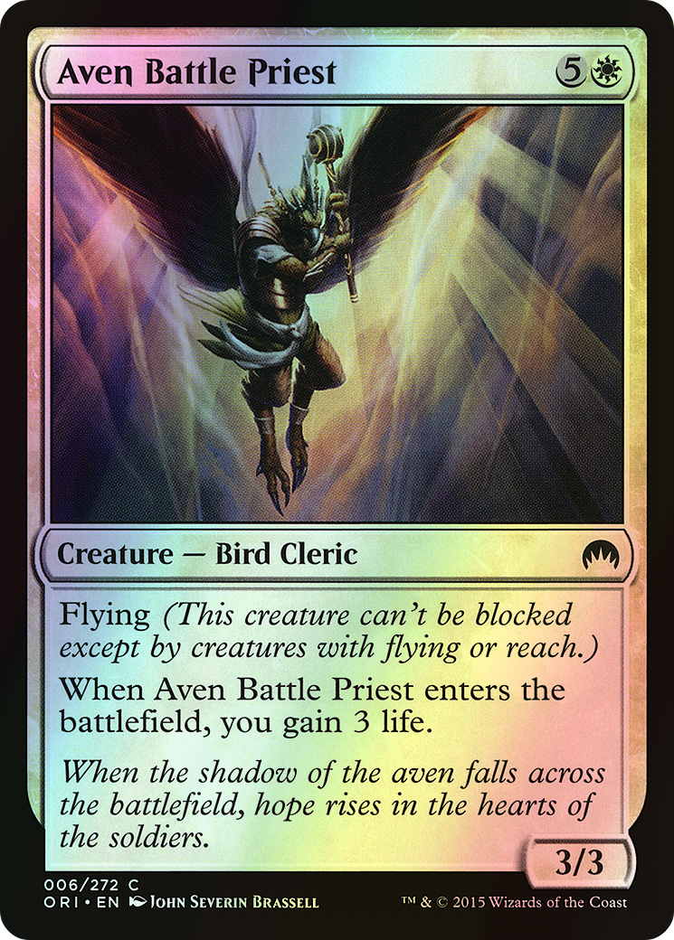 Aven Battle Priest (ORI) #6 [EN/F]