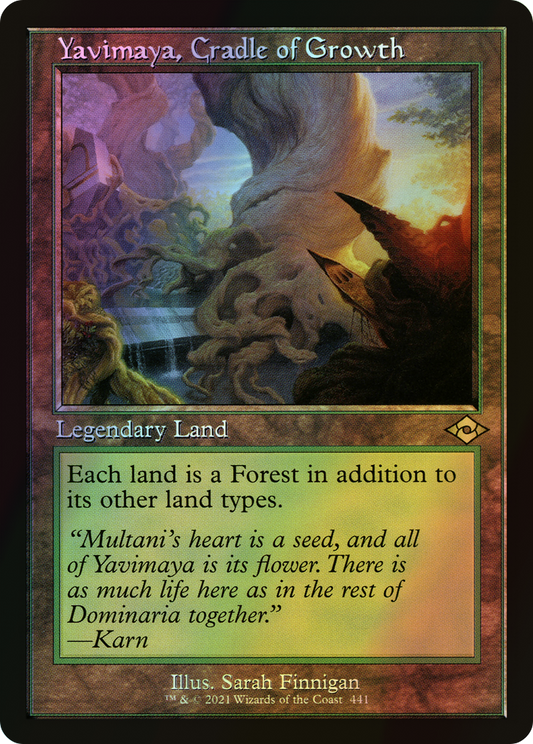 Yavimaya, Cradle of Growth (MH2) #441 [EN/F]
