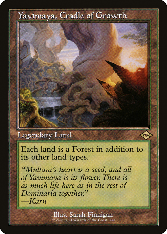 Yavimaya, Cradle of Growth (MH2) #441 [EN/N] s/o