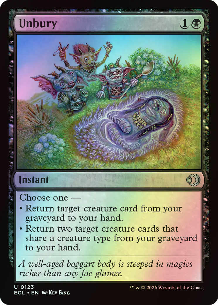 Unbury (ECL) #123 [EN/F]