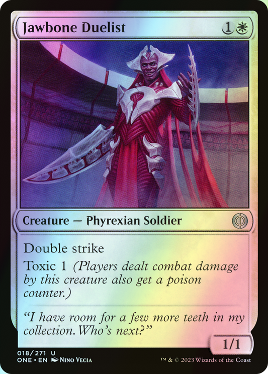Jawbone Duelist (ONE) #18 [EN/F] s/o