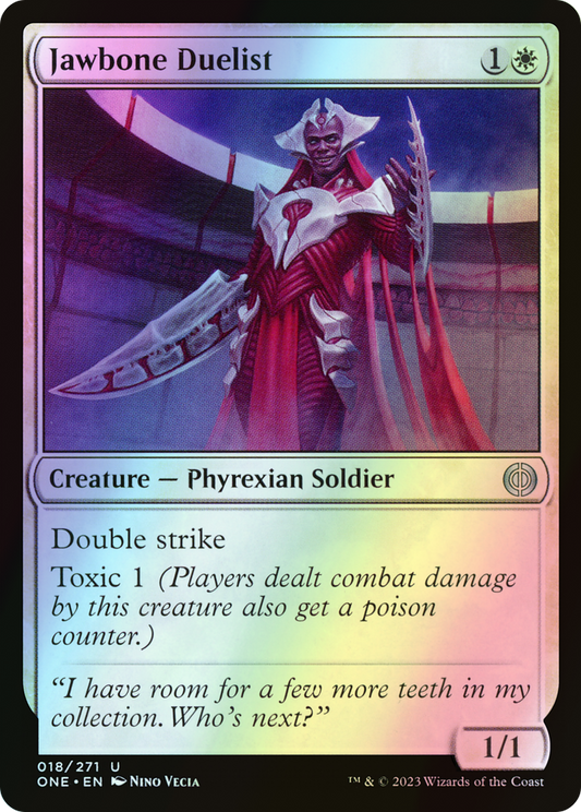 Jawbone Duelist (ONE) #18 [EN/F] s/o