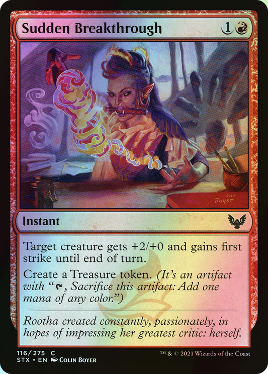 Sudden Breakthrough (STX) #116 [EN/F]