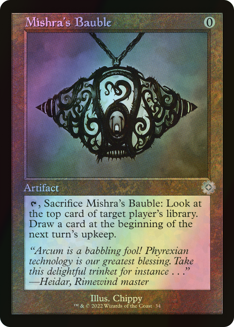 Mishra's Bauble (BRR) #34 [EN/F] s/o