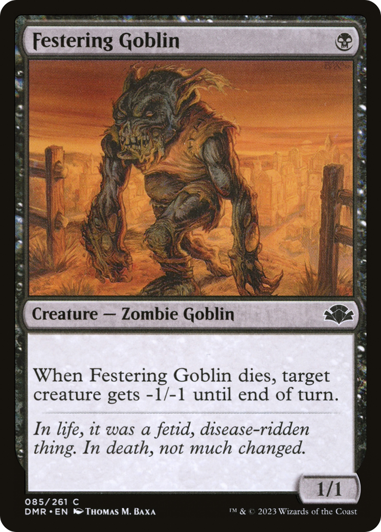 Festering Goblin (DMR) #85 [EN/N]