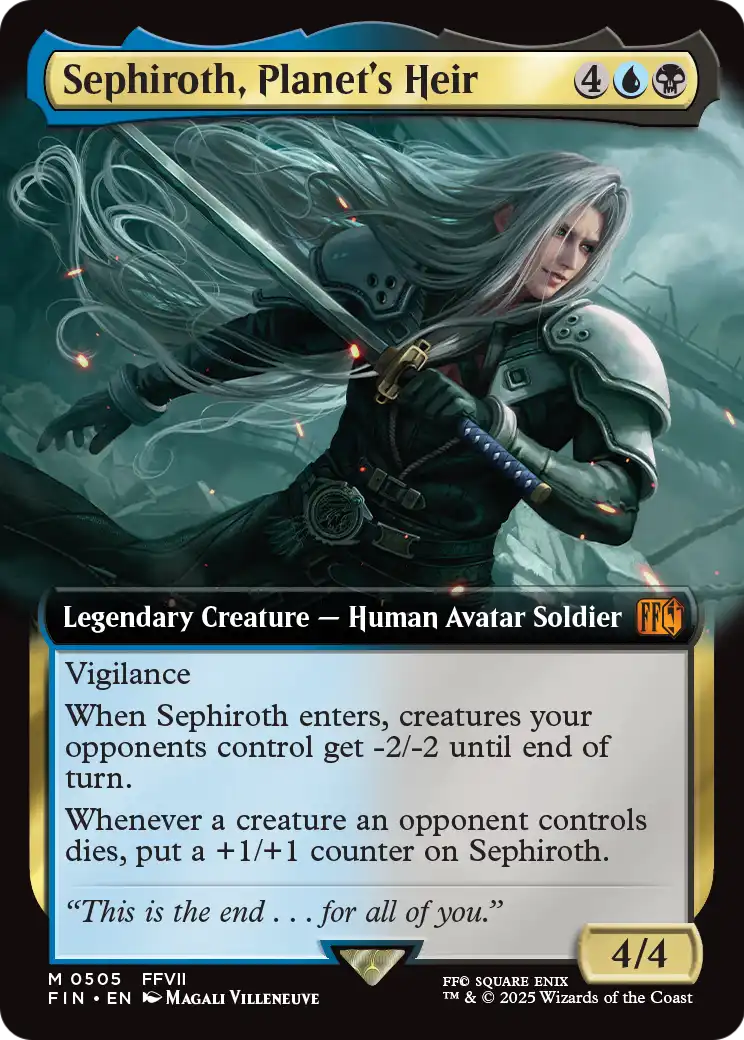 Sephiroth, Planet's Heir (FIN) #505 [EN/N]
