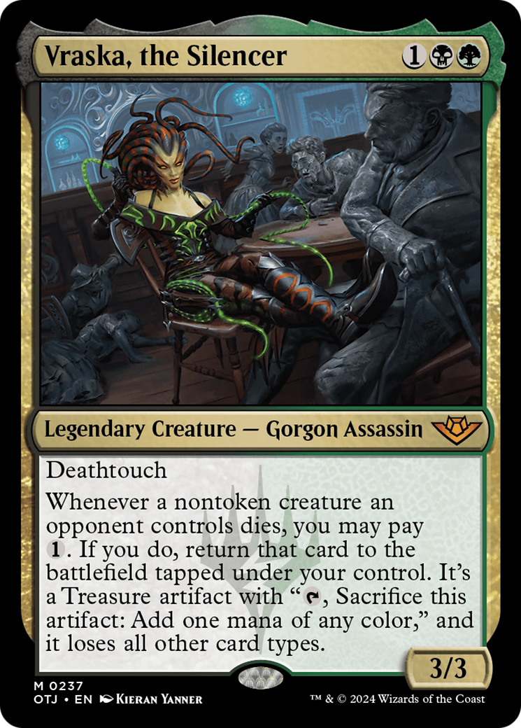Vraska, the Silencer (OTJ) #237 [EN/N]