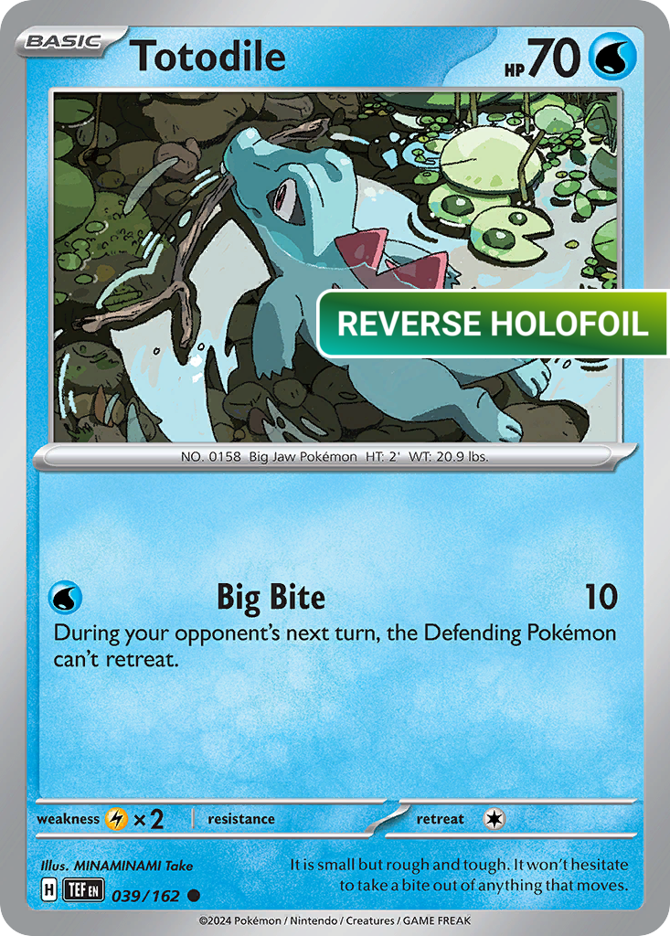 Totodile (TEF) #39 [EN/R] s/o