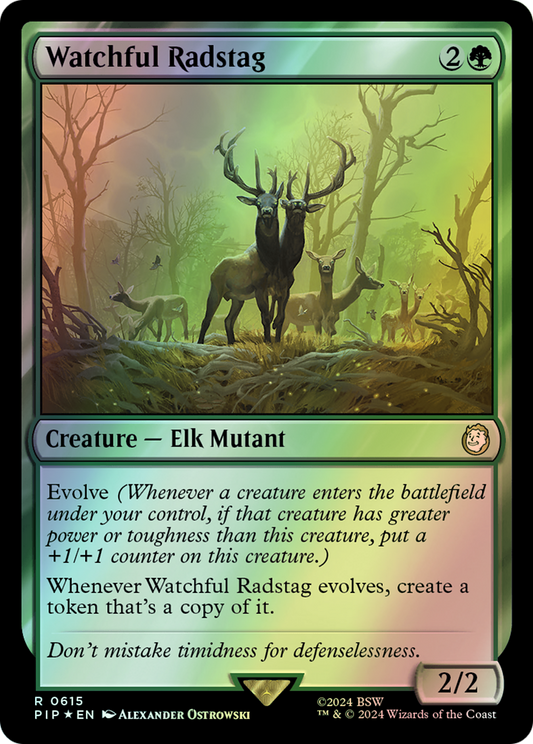 Watchful Radstag - Surge Foil (PIP) #615 [EN/F]