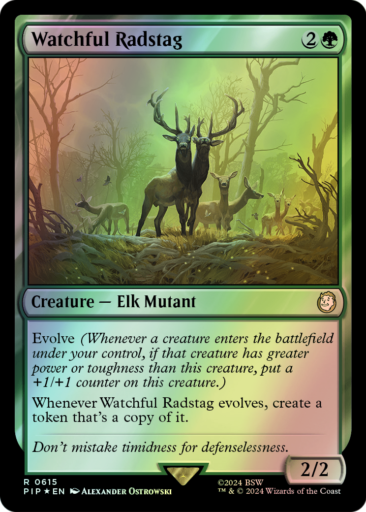 Watchful Radstag - Surge Foil (PIP) #615 [EN/F]