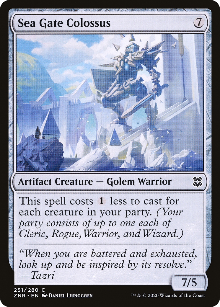 Sea Gate Colossus (ZNR) #251 [EN/N] s/o