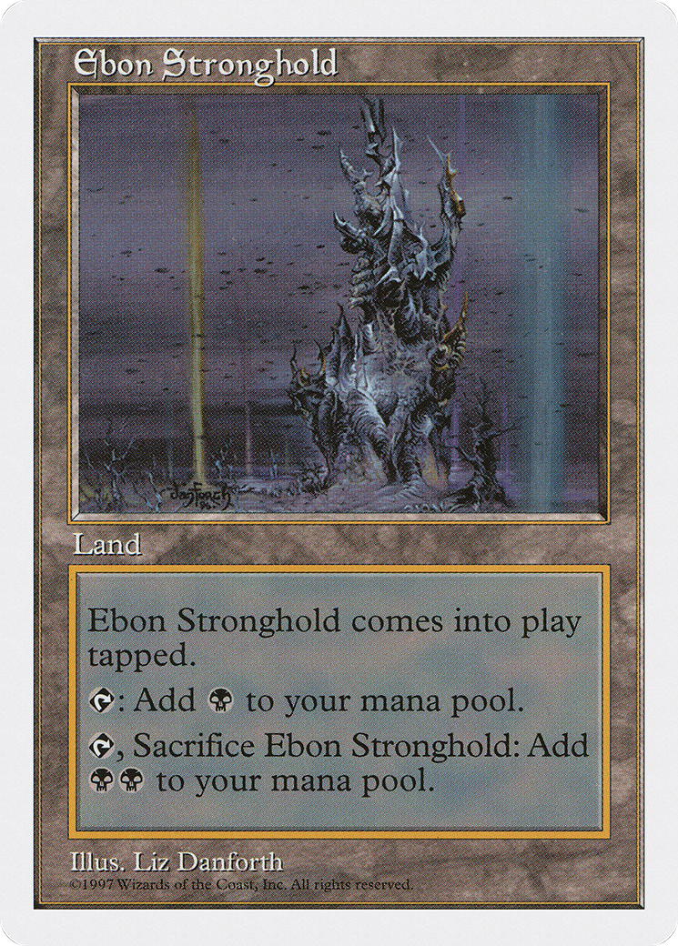 Ebon Stronghold (5ED) #416 [EN/N]