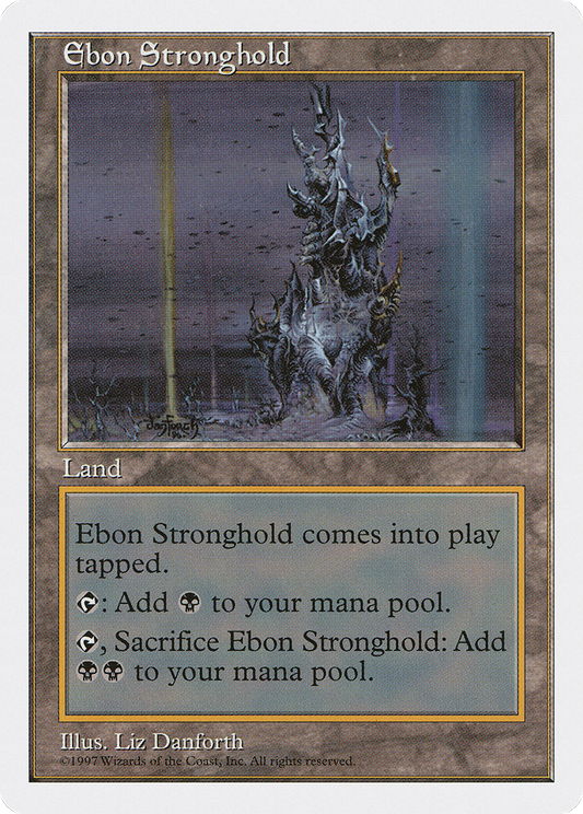 Ebon Stronghold (5ED) #416 [EN/N]