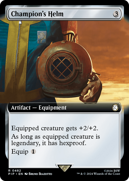 Champion's Helm (PIP) #482 [EN/N] s/o