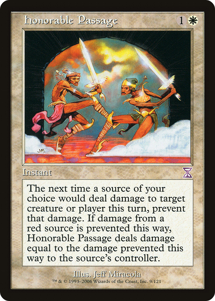 Honorable Passage (TSB) #9 [EN/N]