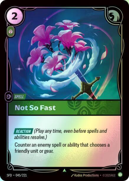 Not So Fast (SFD) #045 [EN/F]