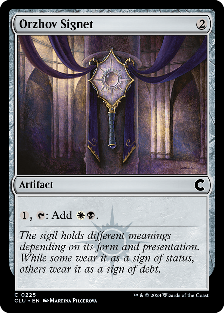 Orzhov Signet (CLU) #225 [EN/N]