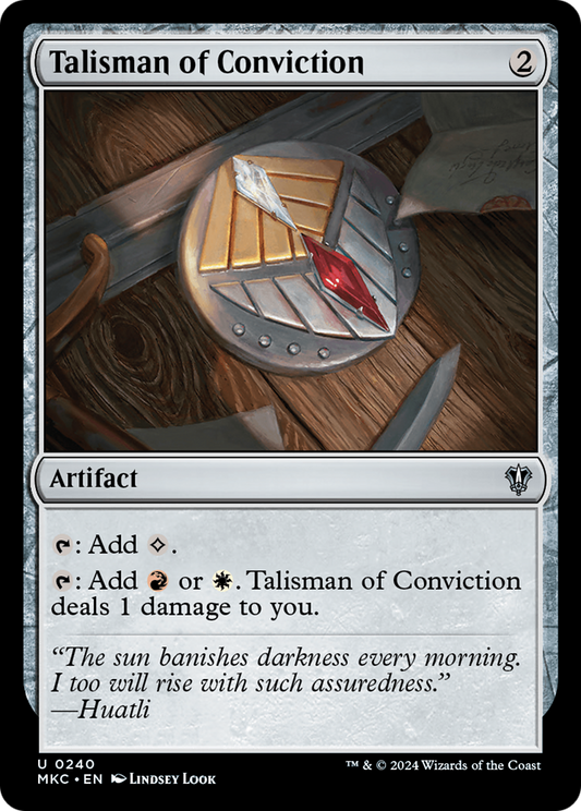 Talisman of Conviction (MKC) #240 [EN/N] s/o