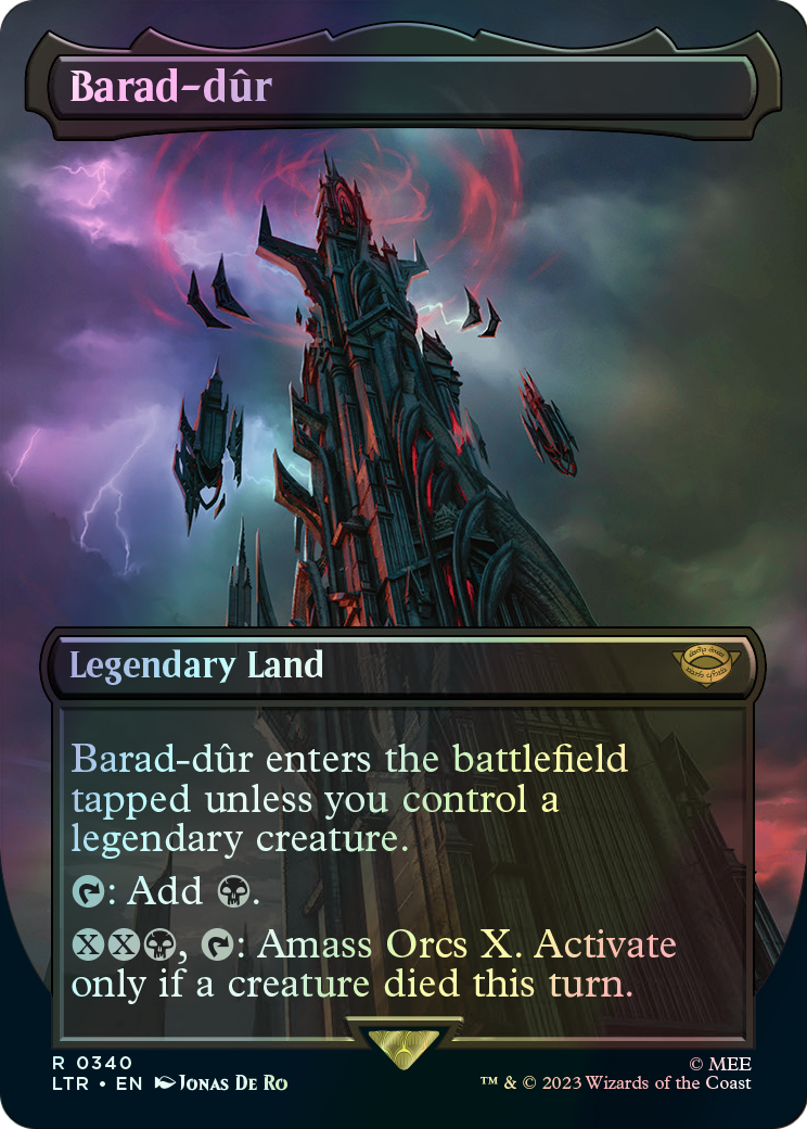Barad-dûr (LTR) #340 [EN/F] s/o