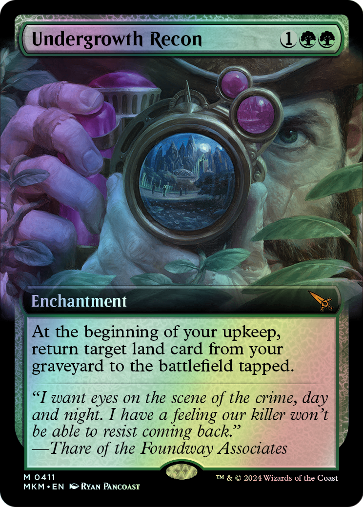 Undergrowth Recon (MKM) #411 [EN/F]