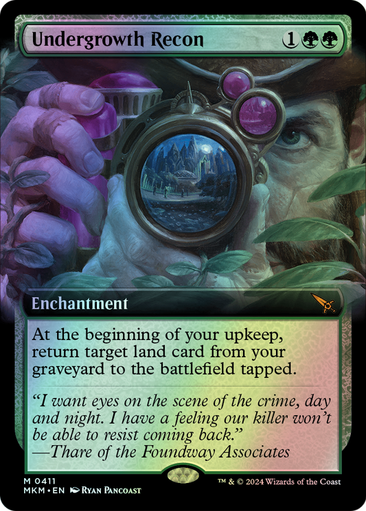 Undergrowth Recon (MKM) #411 [EN/F]