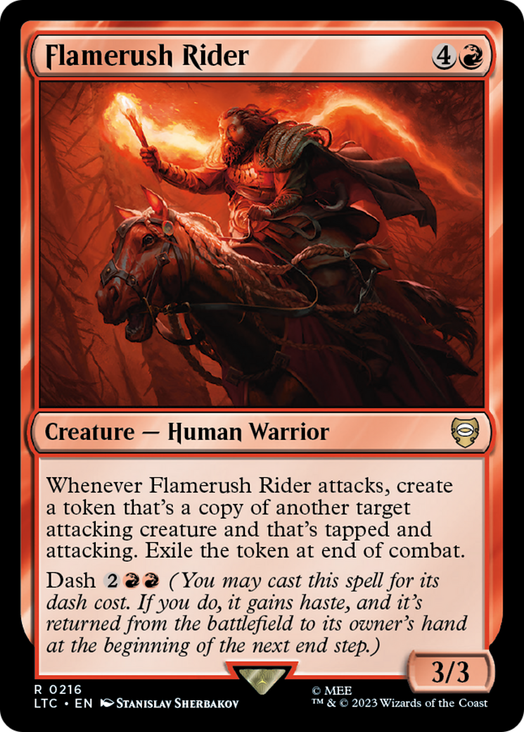 Flamerush Rider (LTC) #216 [EN/N]
