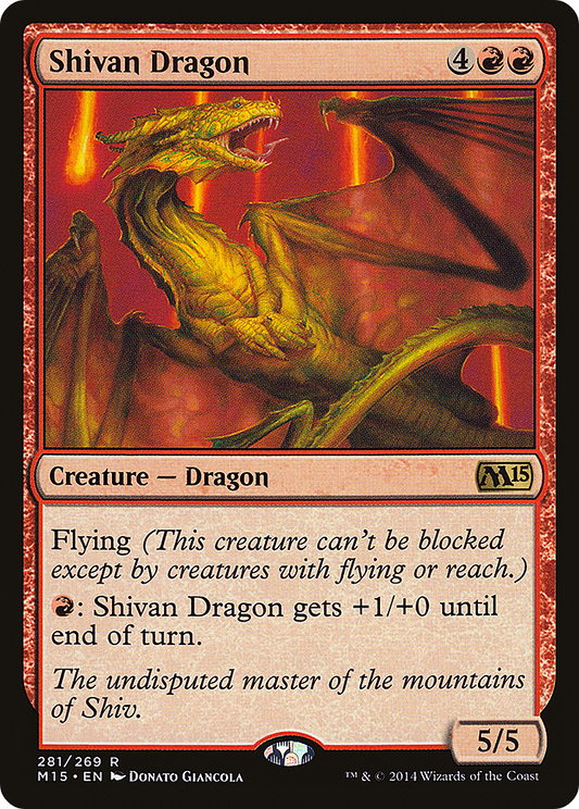 Shivan Dragon (M15) #281 [EN/N]