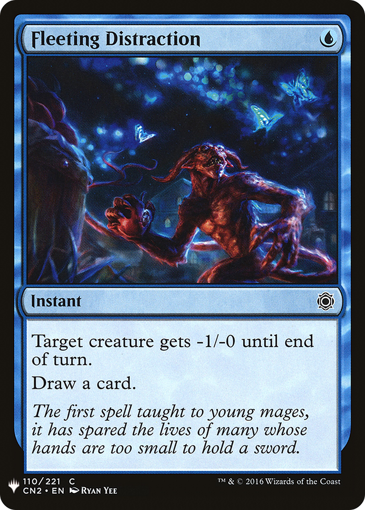 Fleeting Distraction (PLST) #CN2-110 [EN/N] s/o