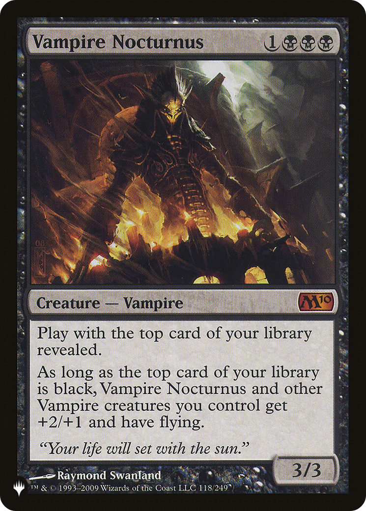 Vampire Nocturnus (PLST) #M10-118 [EN/N]