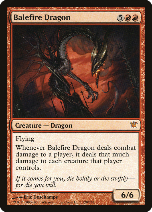Balefire Dragon (ISD) #129 [EN/N] s/o