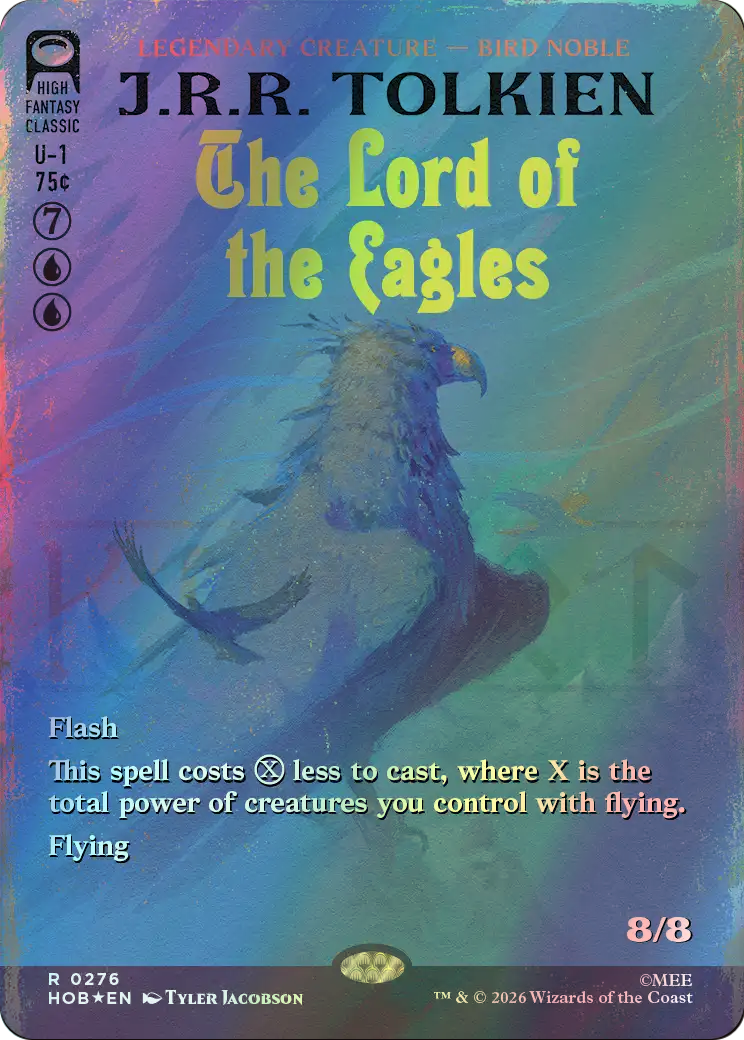 The Lord of the Eagles - Surge Foil (HOB) #276 [EN/F]
