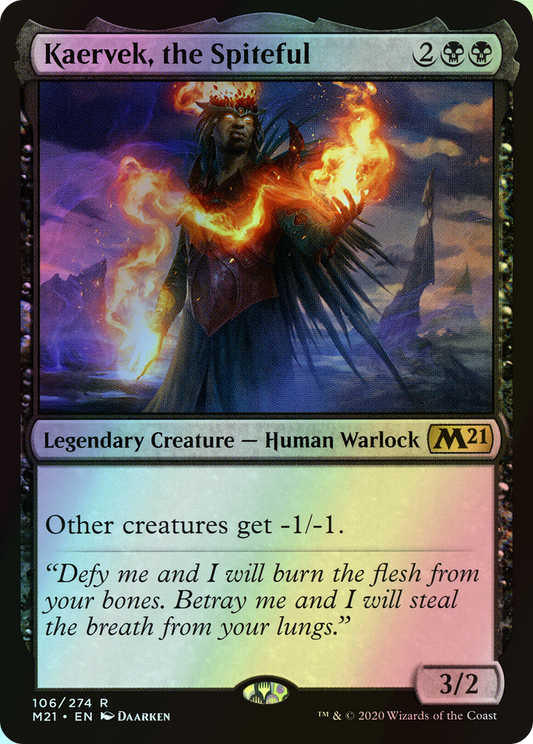 Kaervek, the Spiteful (M21) #106 [EN/F]