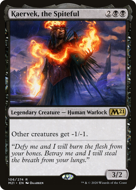 Kaervek, the Spiteful (M21) #106 [EN/N]
