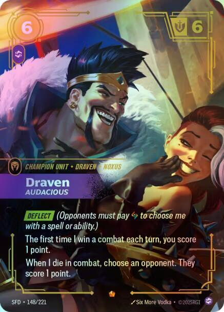 Draven - Audacious (SFD) #148 [EN/F] s/o