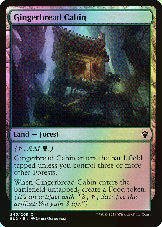 Gingerbread Cabin (ELD) #245 [EN/F] s/o