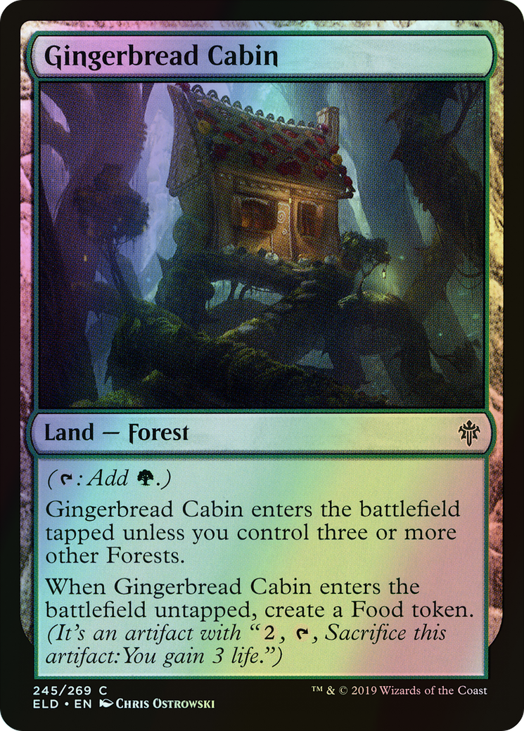 Gingerbread Cabin (ELD) #245 [EN/F] s/o