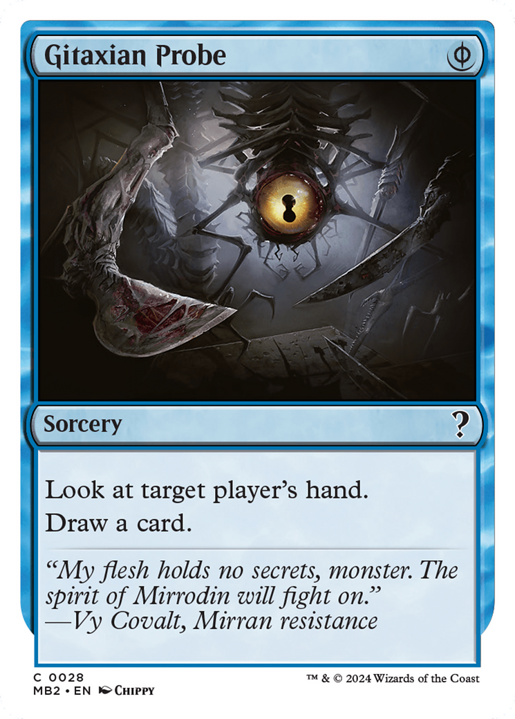 Gitaxian Probe (MB2) #28 [EN/N] s/o