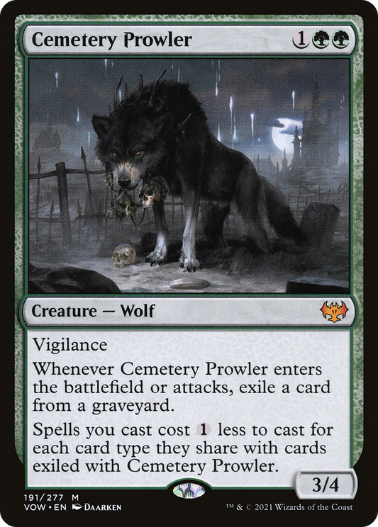 Cemetery Prowler (VOW) #191 [EN/N] s/o