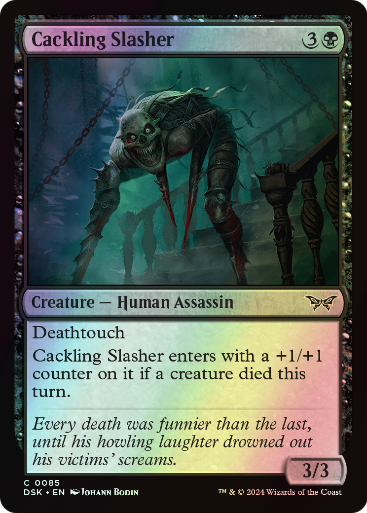 Cackling Slasher (DSK) #85 [EN/F] s/o
